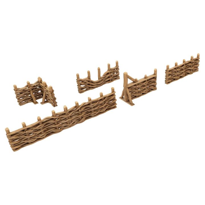 Horseheim Straight Wattle (Set of 10)