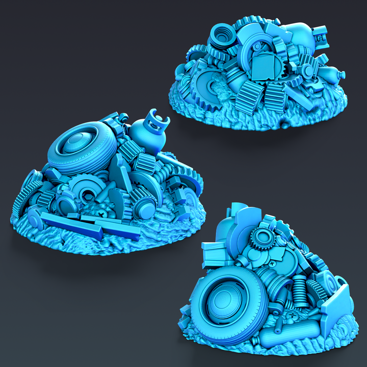 Wasteland Scrap Piles