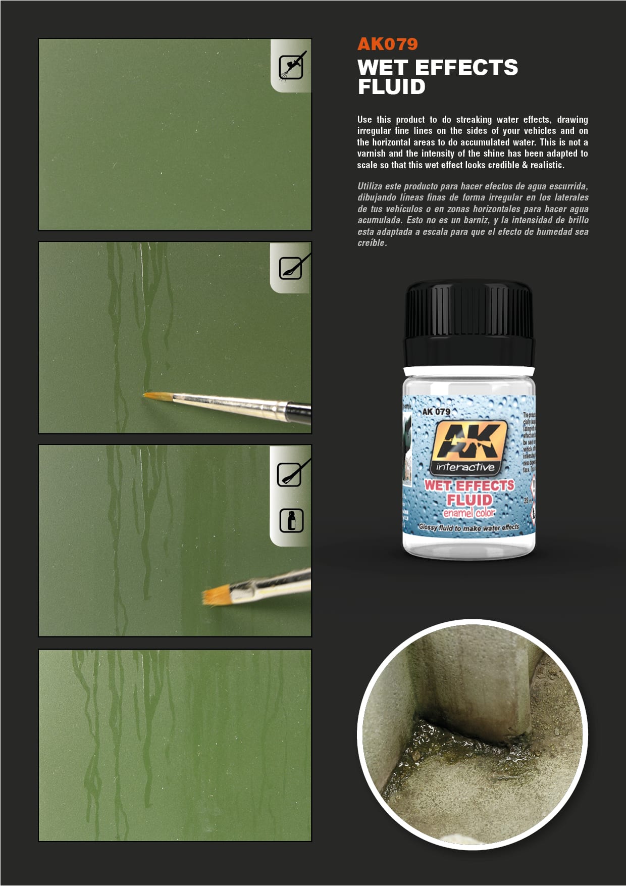 AK Interactive: Wet Effects Fluid