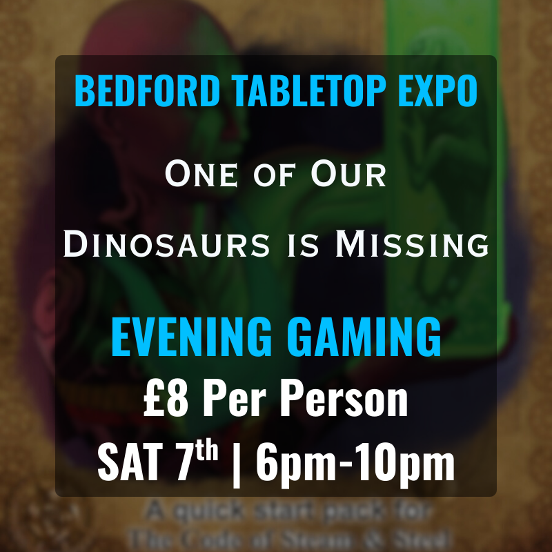 Evening Gaming - One of Our Dinosaurs is Missing