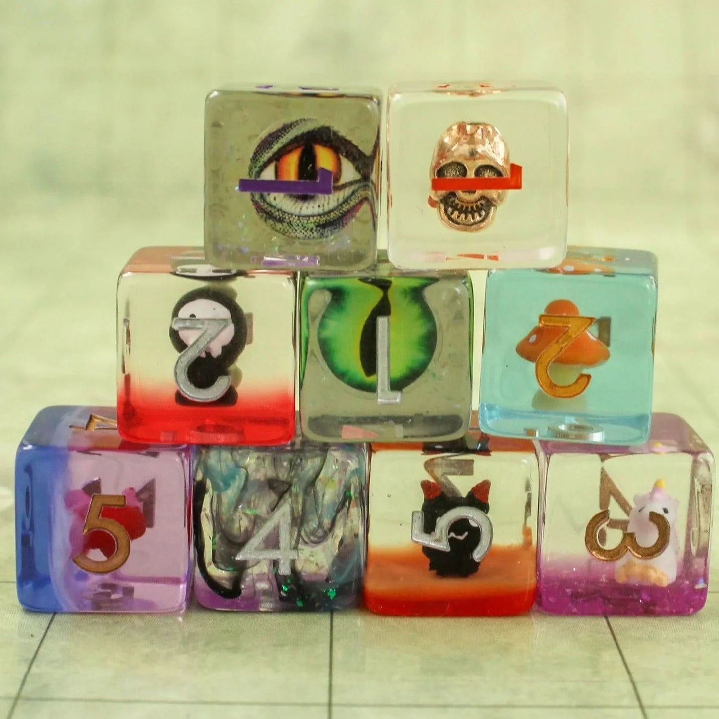 Mystery Filled/Inclusion Dice