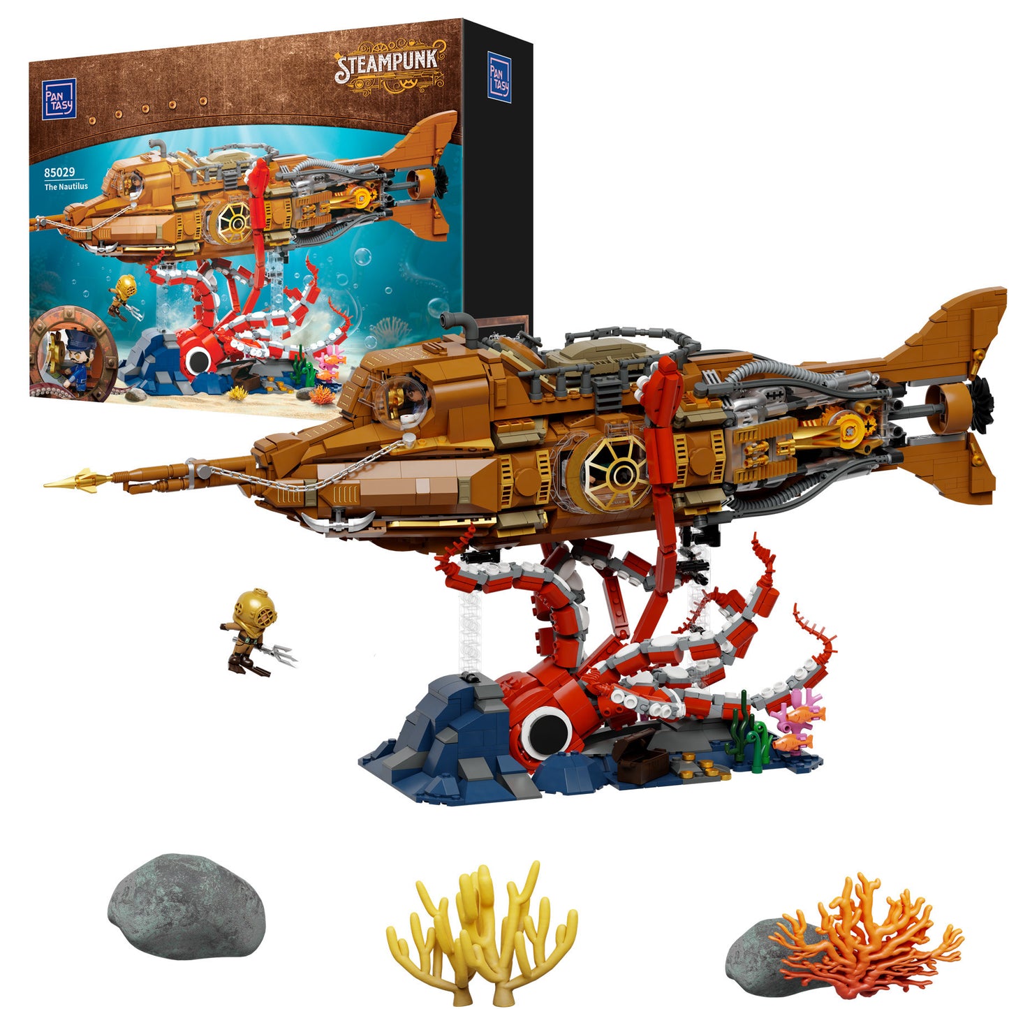Nautilus Steampunk Submarine
