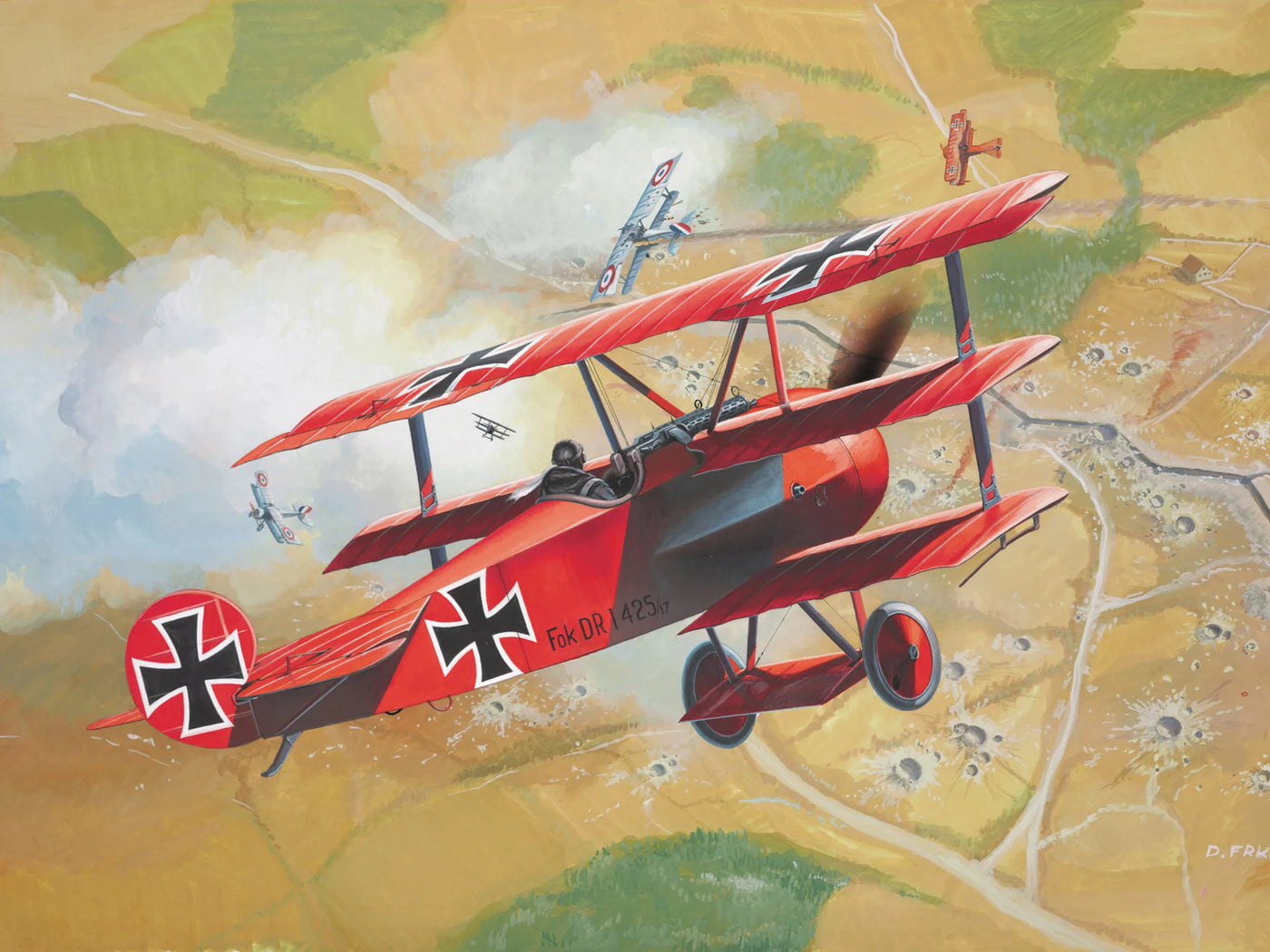 04116 Fokker DR.1 Triplane