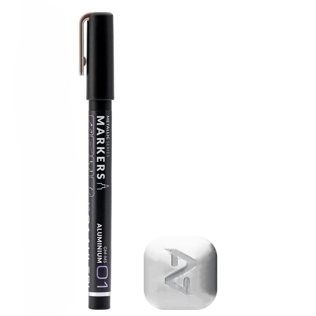 Metallic Series Markers: Aluminium