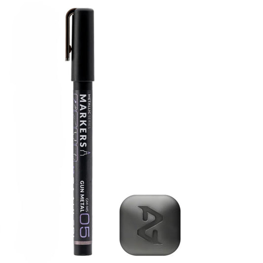 Metallic Series Markers: Gun Metal