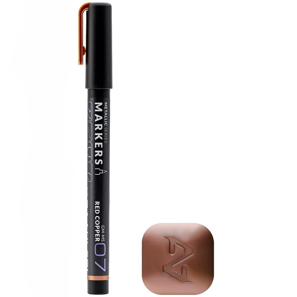 Metallic Series Markers: Red Copper