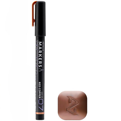 Metallic Series Markers: Red Copper