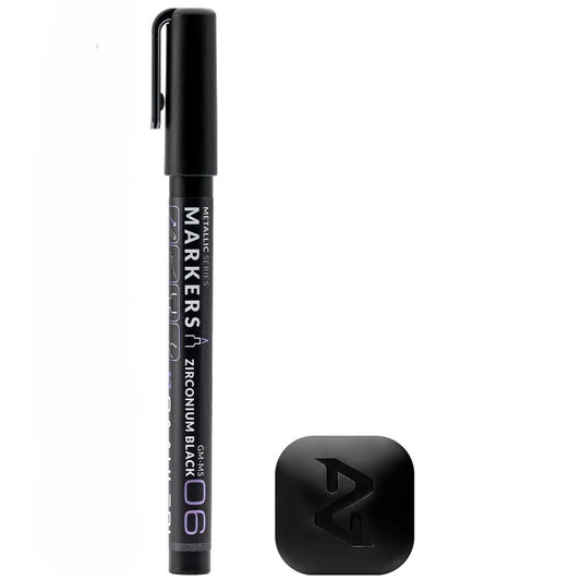 Metallic Series Markers: Zirconium Black