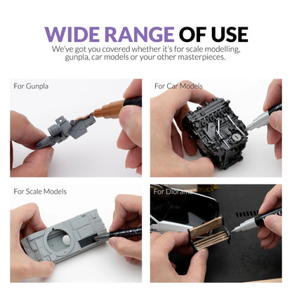 Metallic Series Markers: Gun Metal