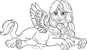 Sphinx Art Print