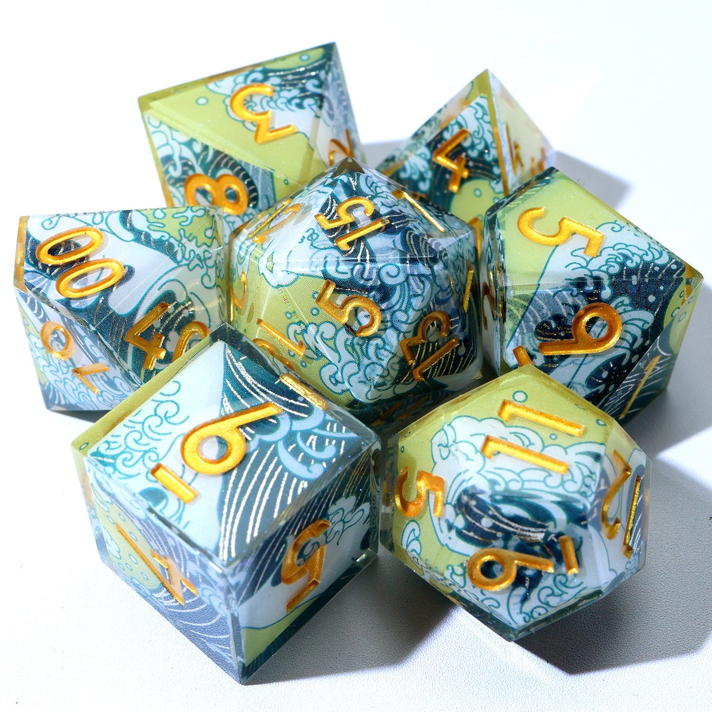 Dawnbreaker | Art Core Dice | 7 Piece Set