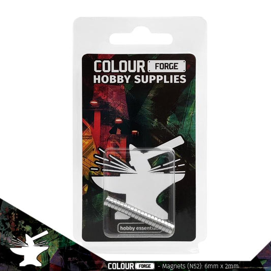 Neodymium Magnets 6x2mm (N52)
