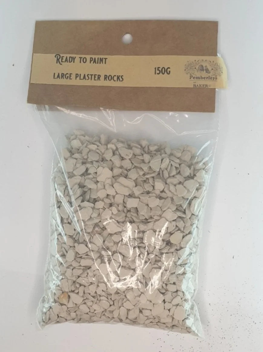 Ready to Paint Plaster Rocks (200ml)