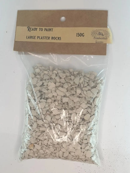 Ready to Paint Plaster Rocks (200ml)