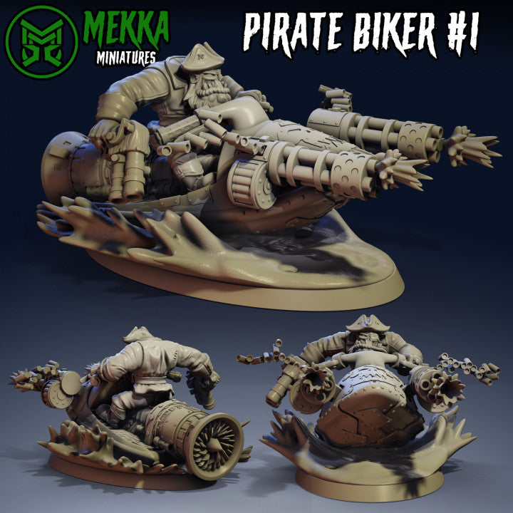 Pirate Orc Bikers