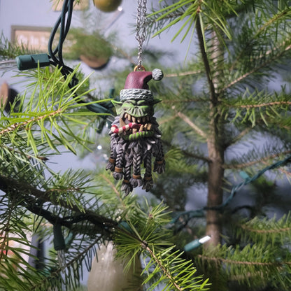 Santa Orc Hanging Ornaments