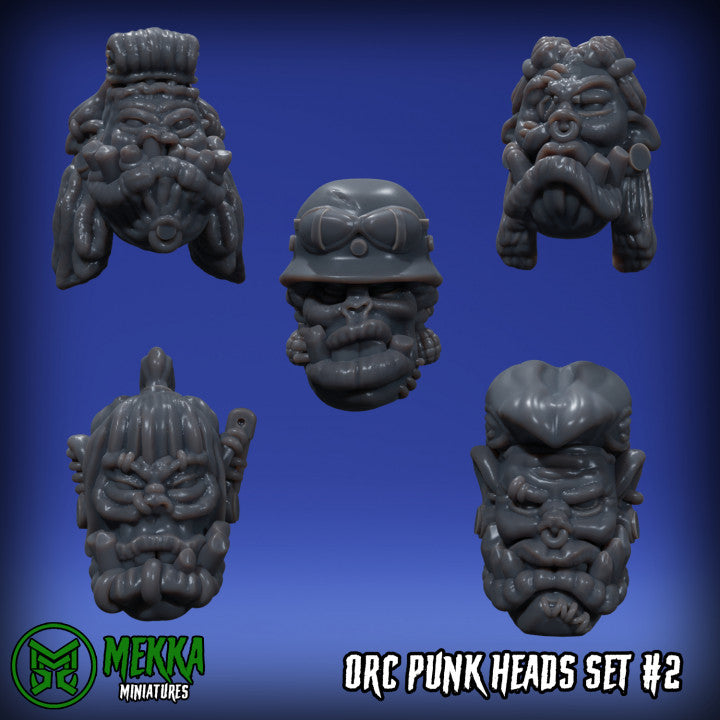 Orc Punk Heads (Second Wave)