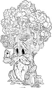 Treant Art Print