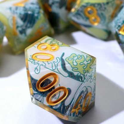Dawnbreaker | Art Core Dice | 7 Piece Set