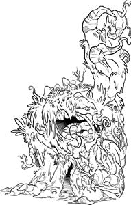 Shambling Mound Art Print