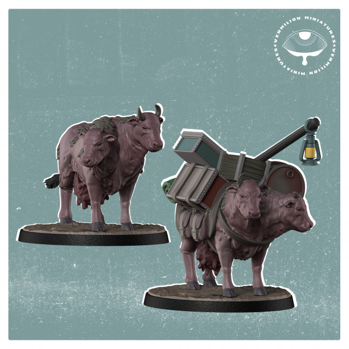 Wastelanders Atom Cows (Set of 2)