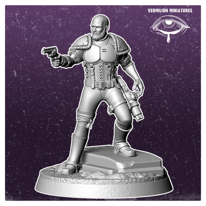 Leather Armoured Wastelanders (Set of 3)