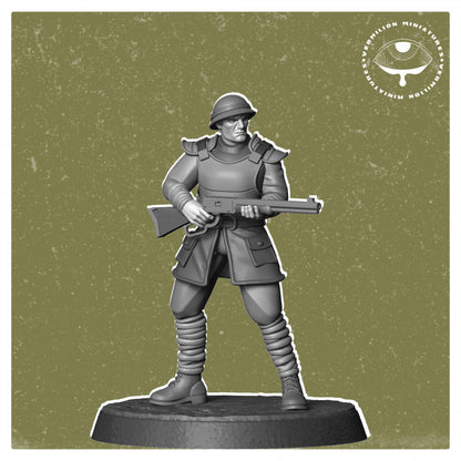 Desert Soldiers (Set of 3)