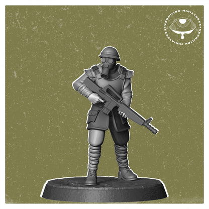 Desert Soldiers (Set of 3)