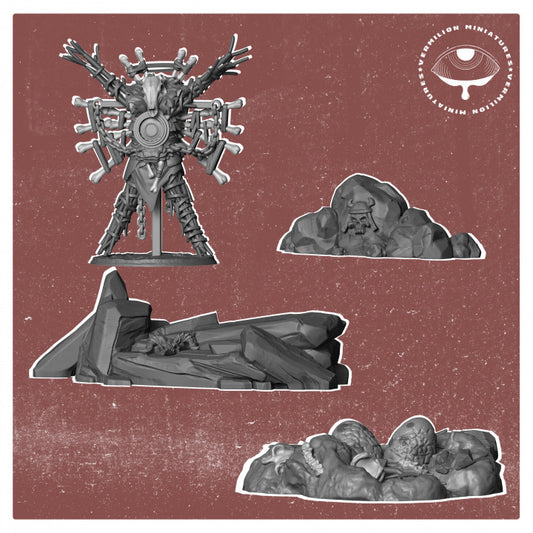 Red Rock Scatter Terrain