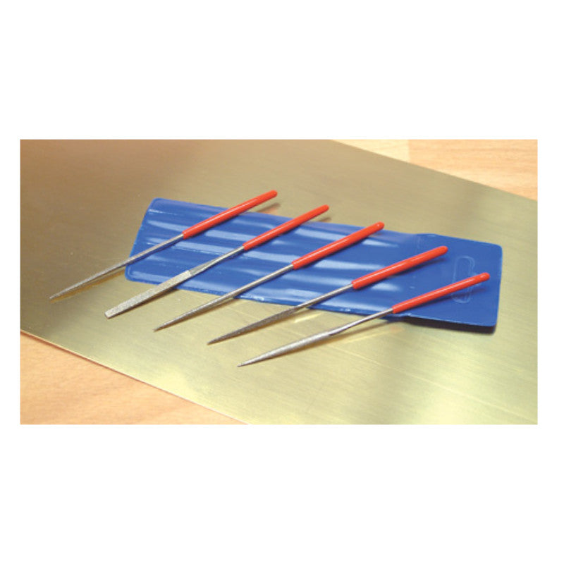 5 Pc Mini Diamond File Set Expo Tools