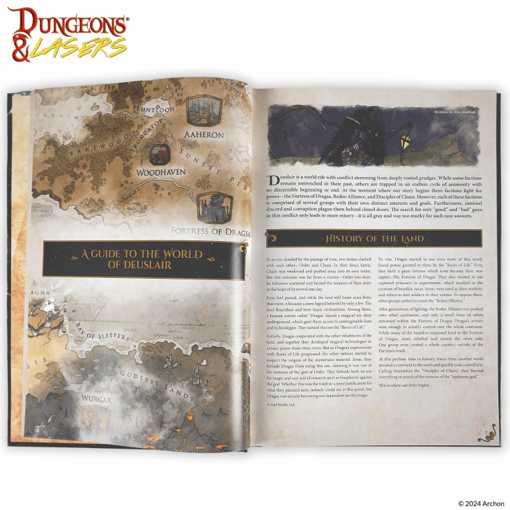 The World of Deuslair: RPG Campaign Book