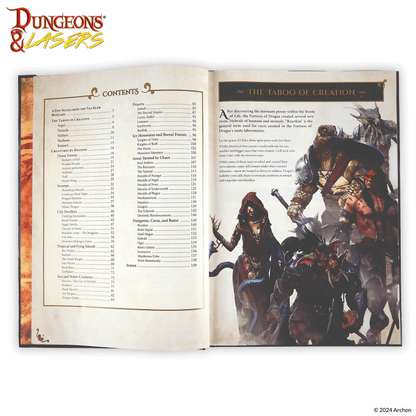 The World of Deuslair: Bestiary