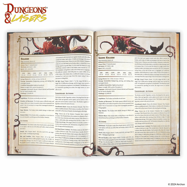 The World of Deuslair: Bestiary
