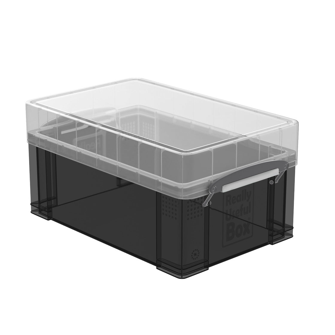 9L XL Really Useful Box with Lip Tray (Smoke)