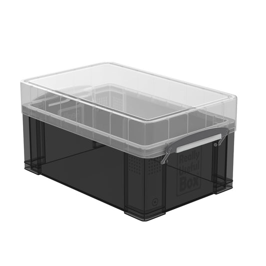 9L XL Really Useful Box with Lip Tray (Smoke)