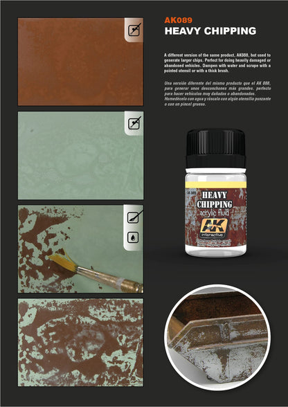 AK Heavy Chipping Acrylic Fluid