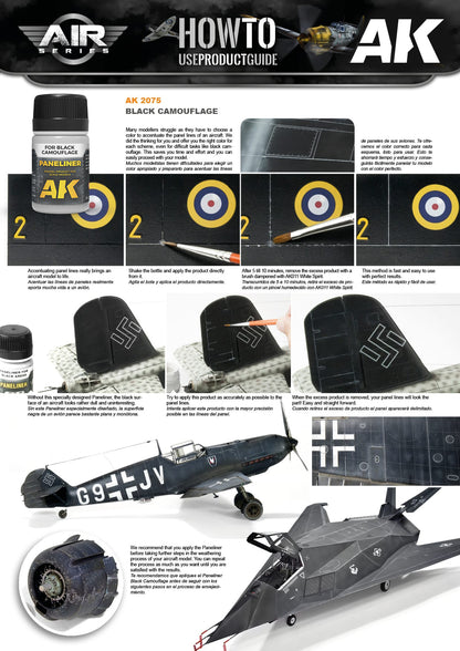 AK Paneliner for Black
