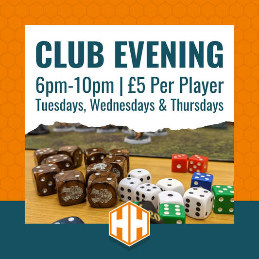 Club Evening (TUE, WED & THU)