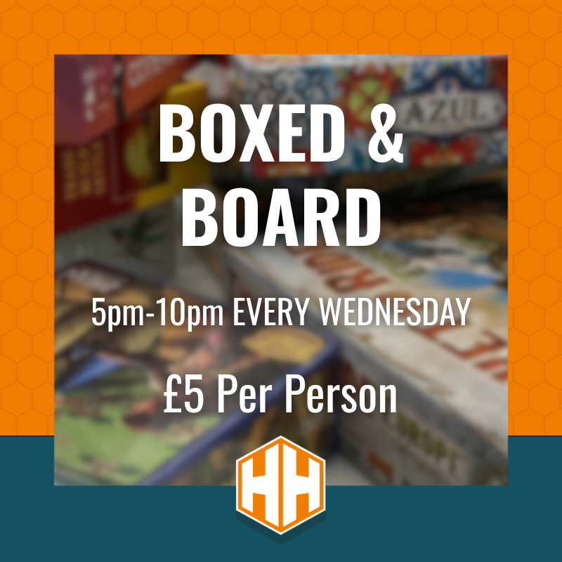 Boxed and Board