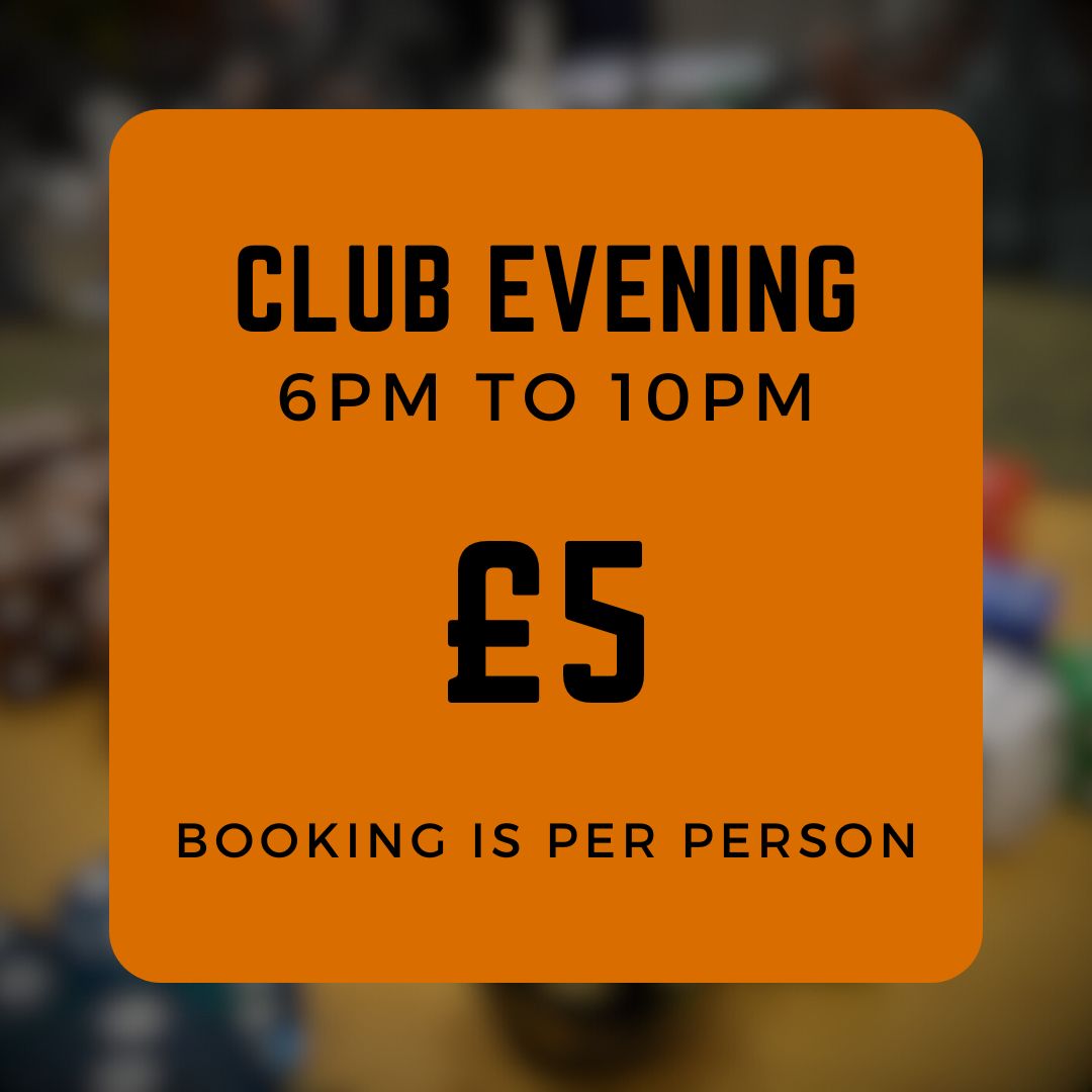 Club Evening Entry