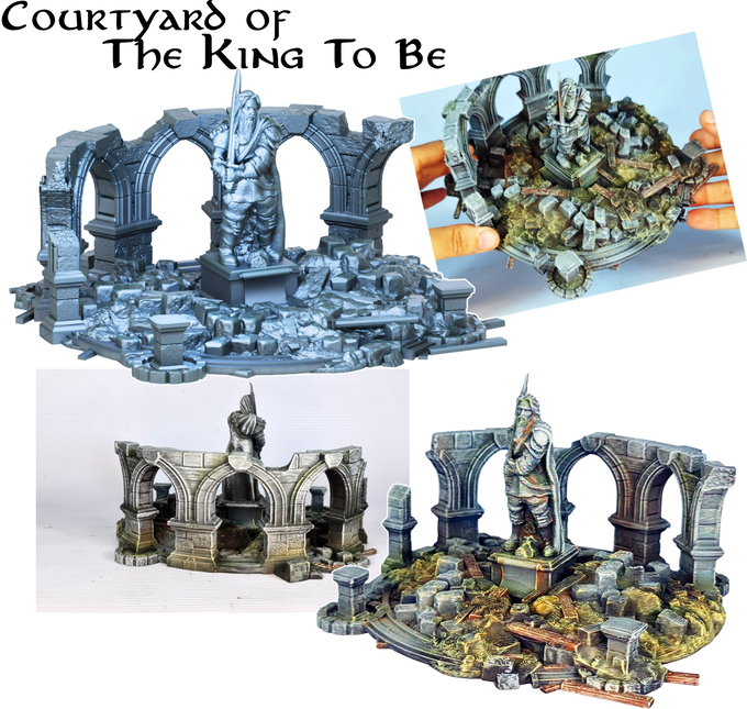 Courtyard of the King to be