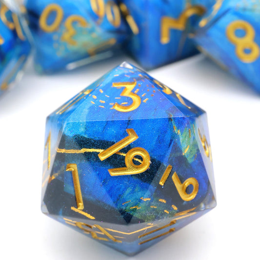 Astral Tide | Art Core Dice | 7 Piece Set