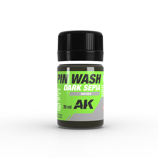 AK Dark Sepia Pin Wash