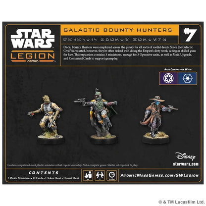 Star Wars Legion Galactic Bounty Hunters