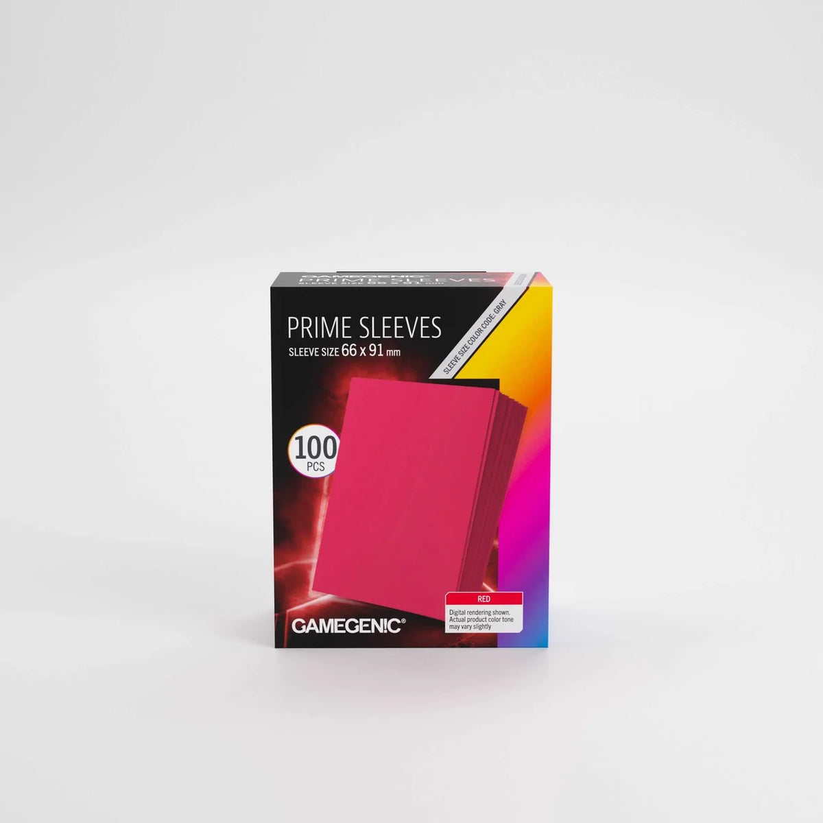 Matte Prime Sleeves - Red