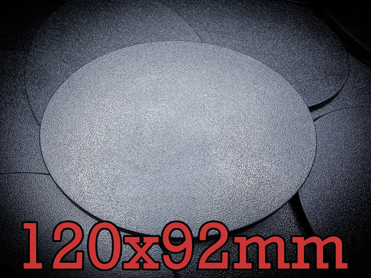 120mmx92mm Round Plastic Base (Multibuy Discounts)