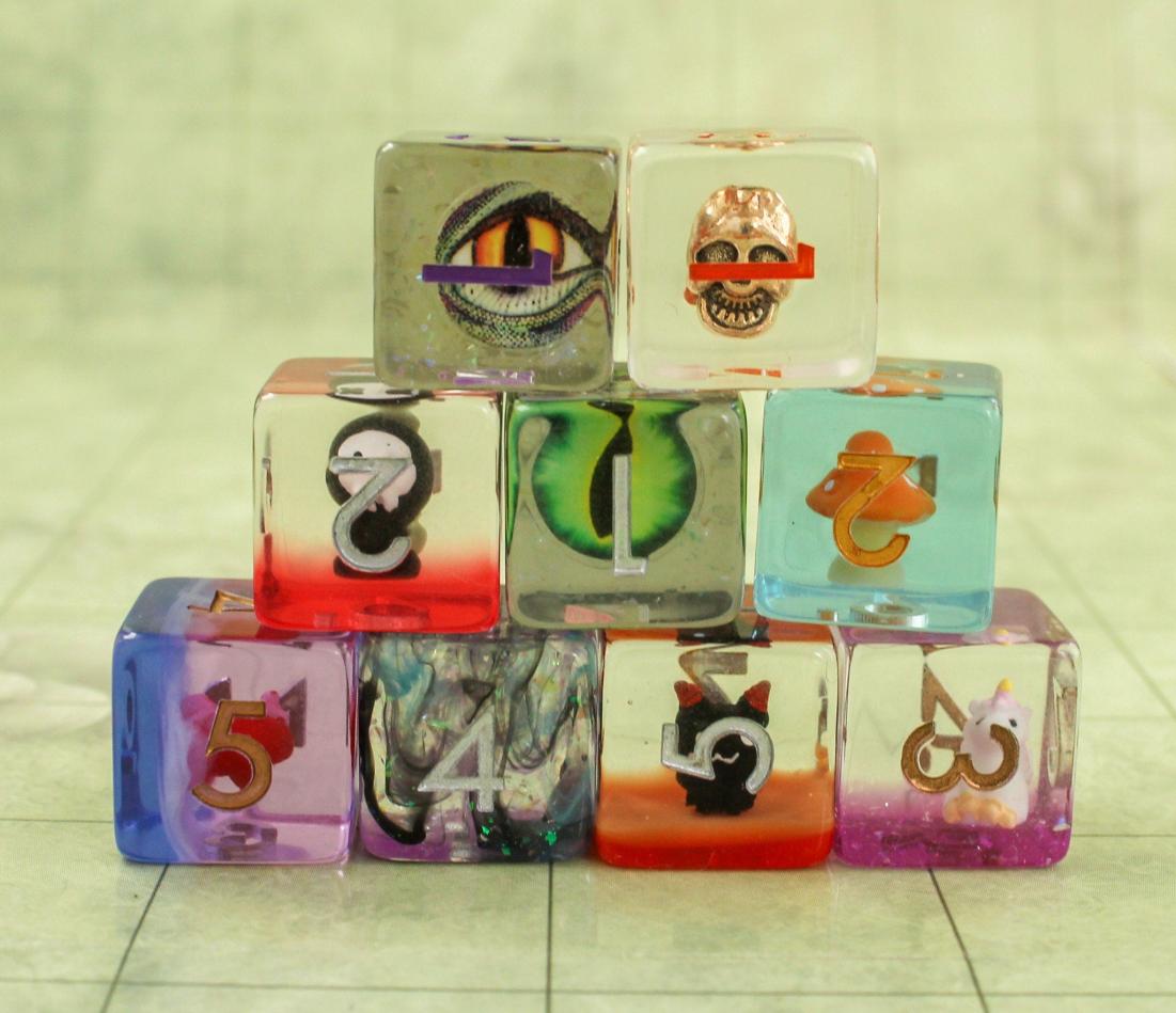 MDG - Mystery Filled/Inclusion Dice Set