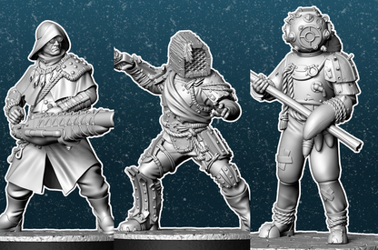 Misty Island Raiders (Set of 3)