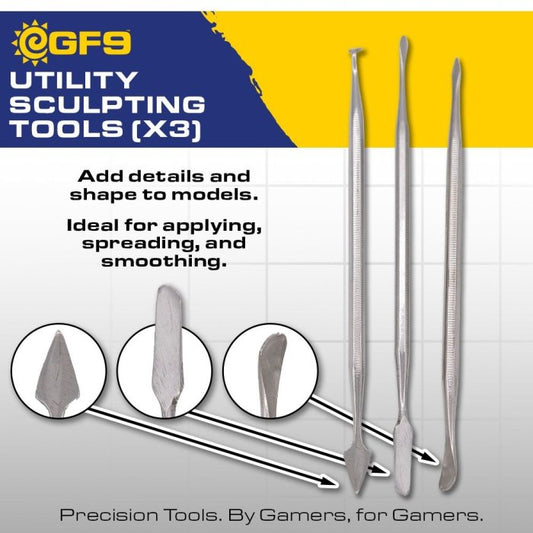 Sculpting Tools (x3)