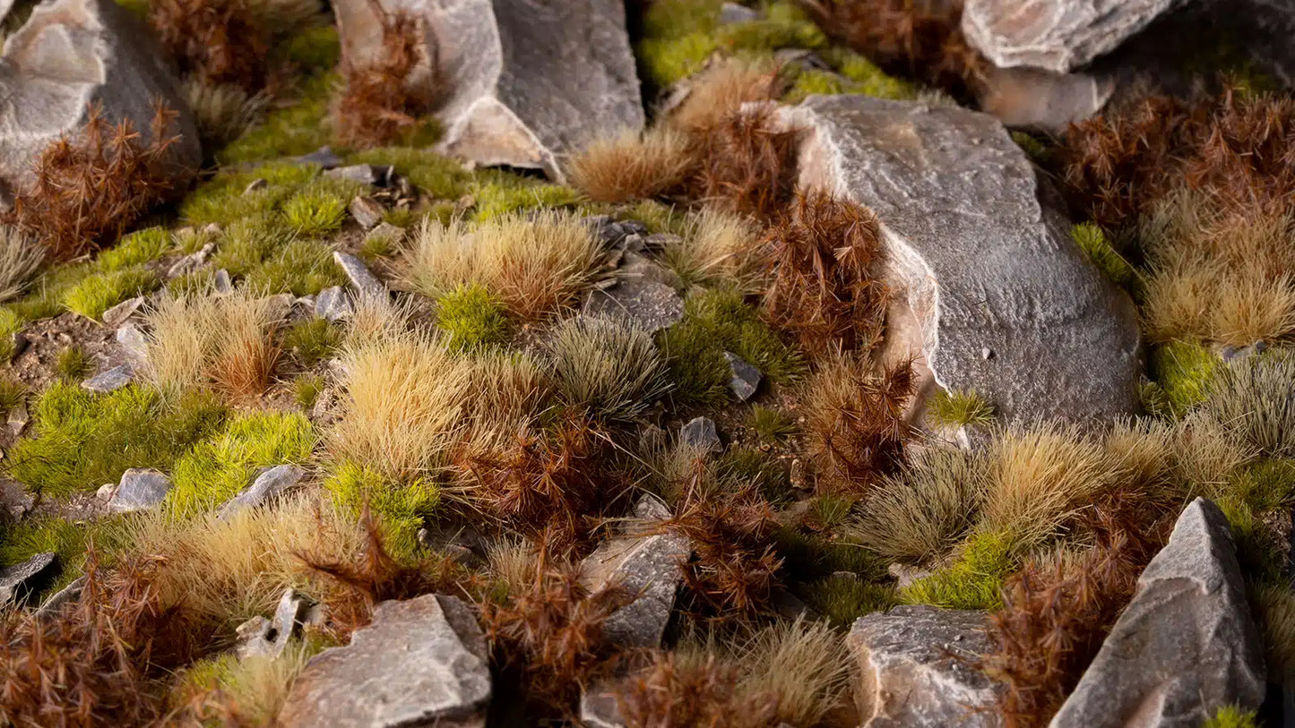 Spikey Brown Tufts (12mm)